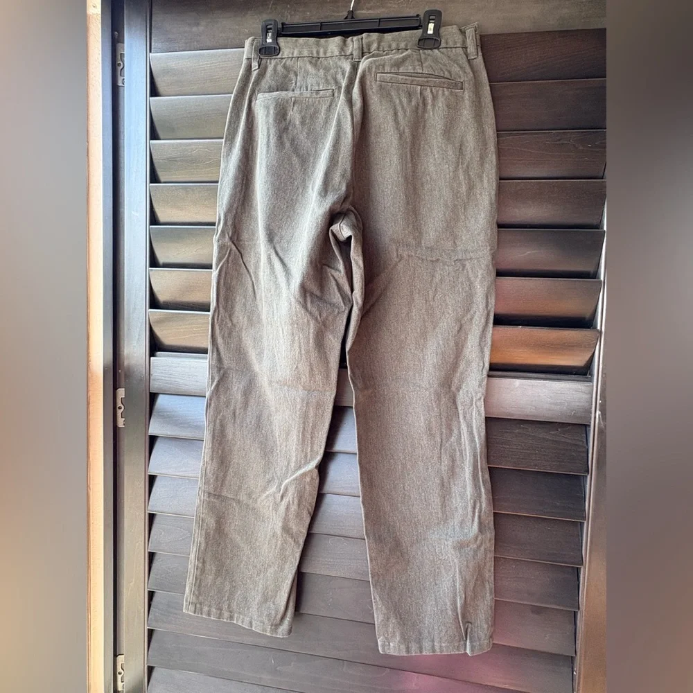 Banana Republic Vintage Men's Flat front Cotton Blend Pants Size 31